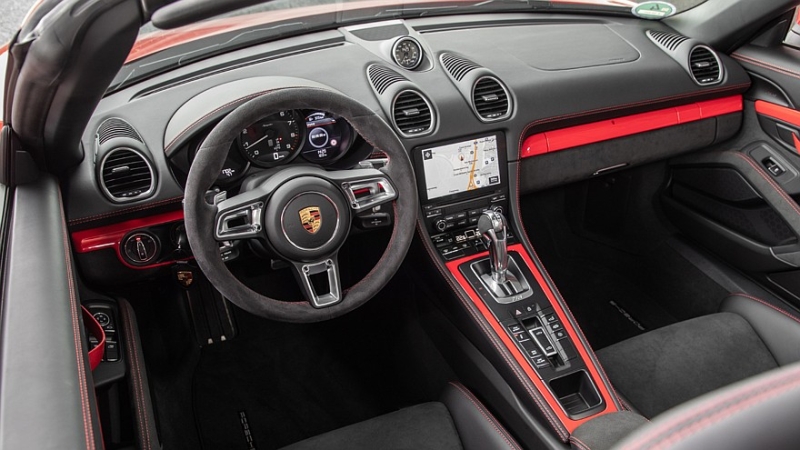 Porsche 718 Boxster следующего поколения: новые изображения